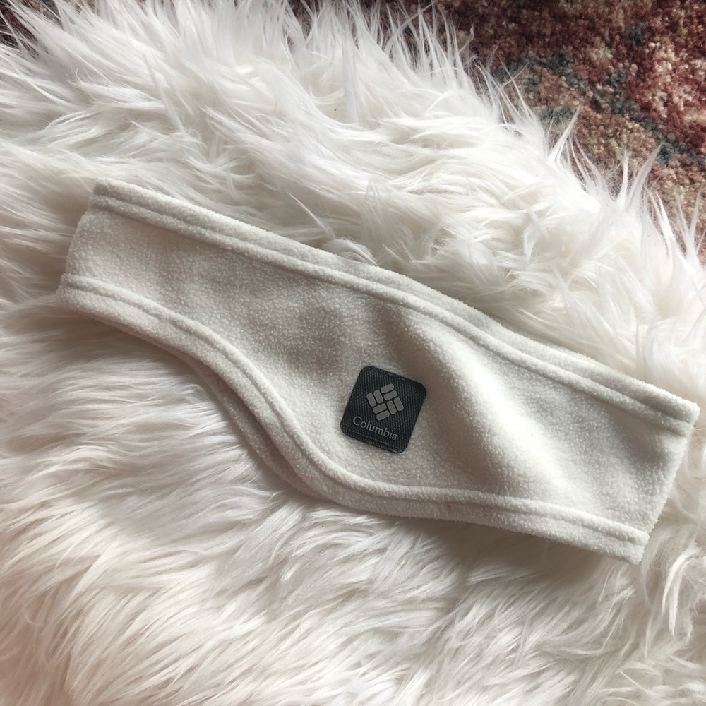 Columbia White Headband